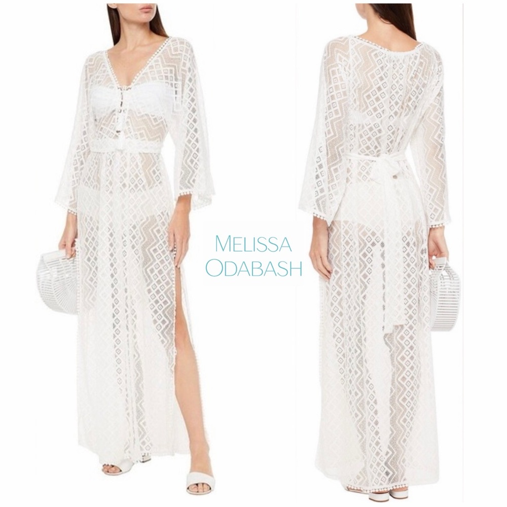 Like New - Melissa Odabash Nina Lace Kaftan (L)